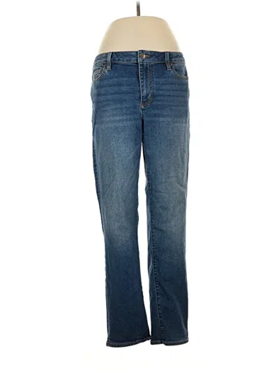 Pre-owned Lands' End Jeans In Blue