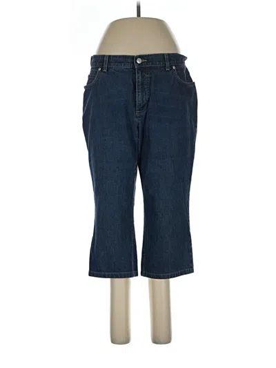 Pre-owned Lands' End Jeans In Blue