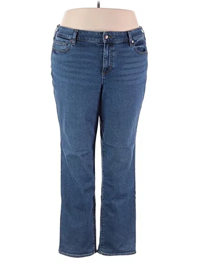 Pre-owned Lands' End Jeans In Blue