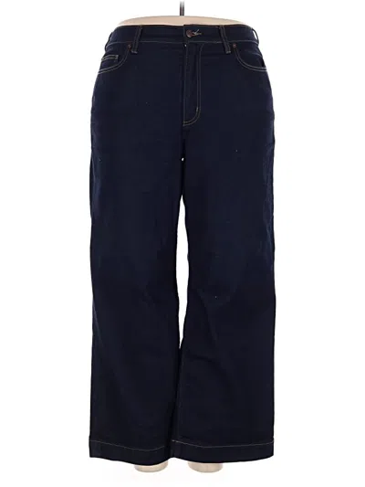 Pre-owned Lands' End Jeans In Blue
