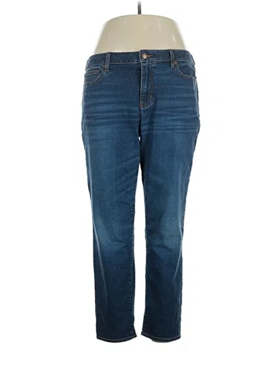 Pre-owned Lands' End Jeans In Blue