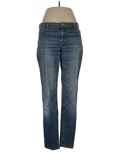 Pre-owned Lands' End Jeans In Blue