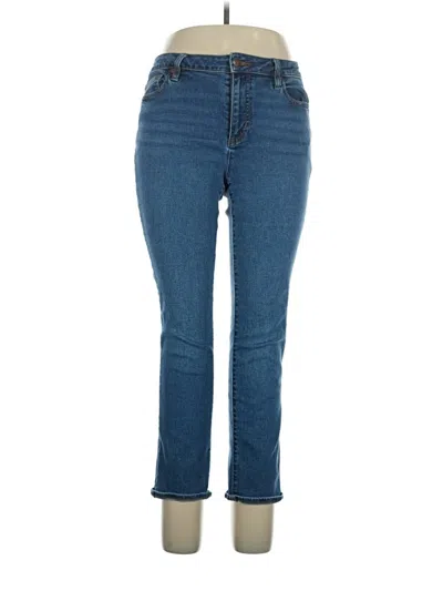 Pre-owned Lands' End Jeans In Blue