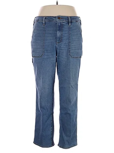 Pre-owned Lands' End Jeans In Blue