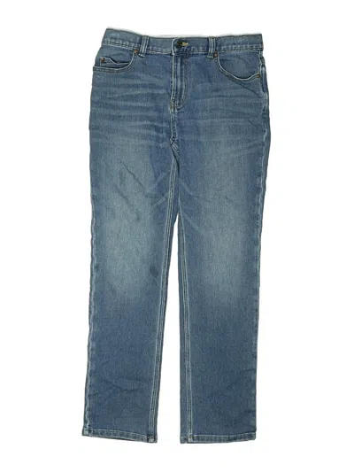 Pre-owned Lands' End Kids'  Jeans In Blue