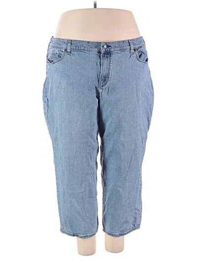 Pre-owned Lands' End Jeans In Blue