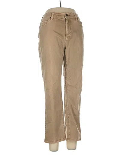 Pre-owned Lands' End Jeans In Brown