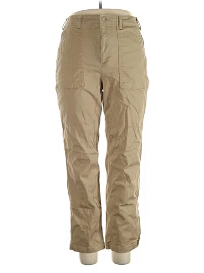 Pre-owned Lands' End Jeans In Brown