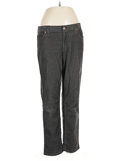 Pre-owned Lands' End Jeans In Gray