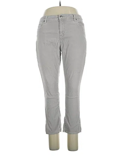 Pre-owned Lands' End Jeans In Gray