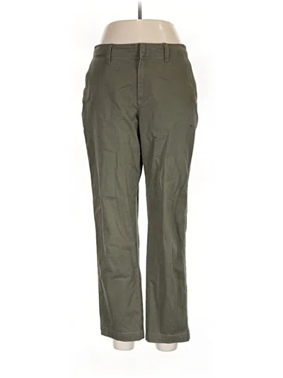 Pre-owned Lands' End Jeans In Green