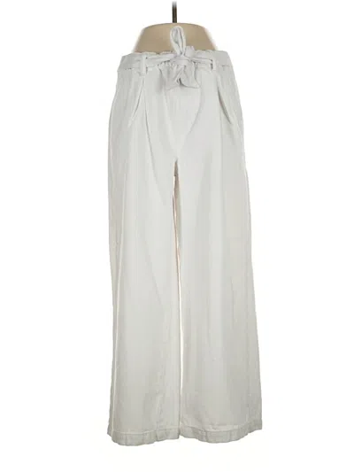 Pre-owned Lands' End Jeans In Ivory