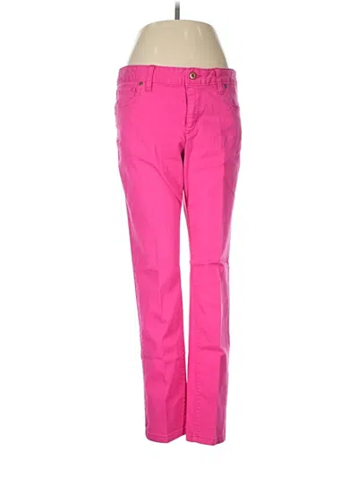 Pre-owned Lands' End Jeans In Pink
