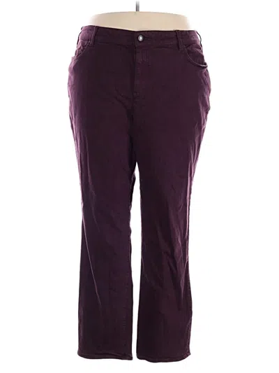 Pre-owned Lands' End Jeans In Purple