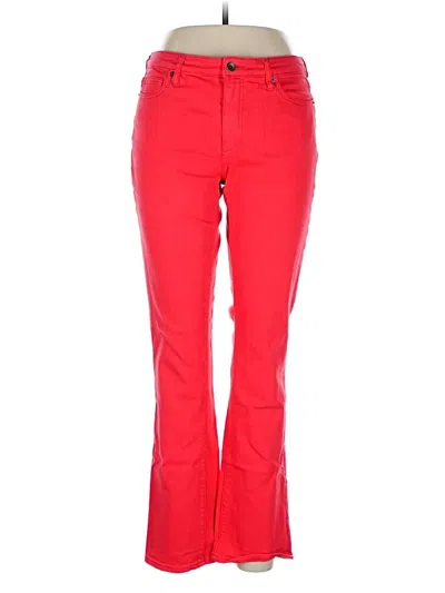 Pre-owned Lands' End Jeans In Red