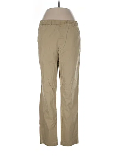 Pre-owned Lands' End Jeans In Tan