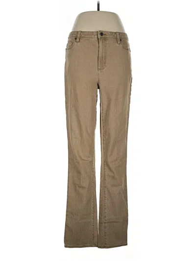 Pre-owned Lands' End Jeans In Tan