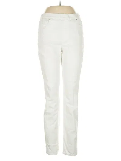 Pre-owned Lands' End Jeans In White