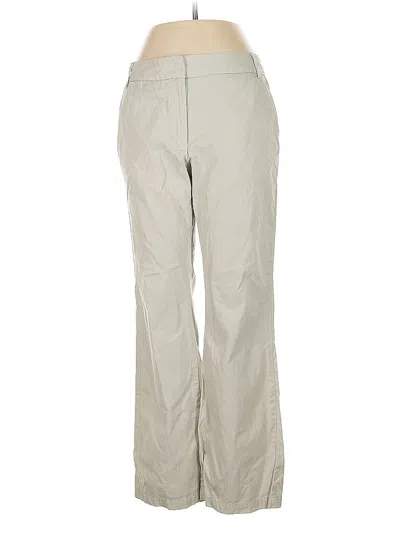 Pre-owned Lands' End Jeans In White