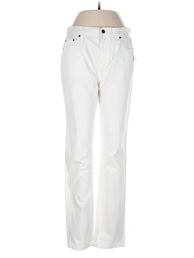 Pre-owned Lands' End Jeans In White