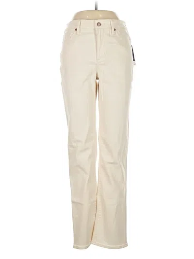 Pre-owned Lands' End Jeans In White