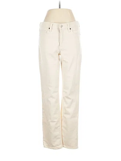 Pre-owned Lands' End Jeans In White