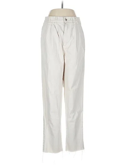 Pre-owned Lands' End Jeans In White