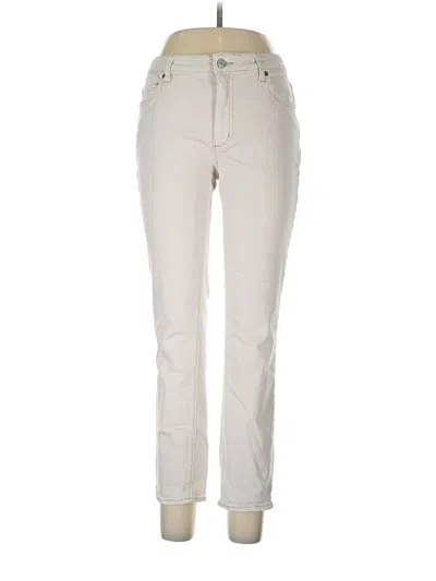 Pre-owned Lands' End Jeans In White