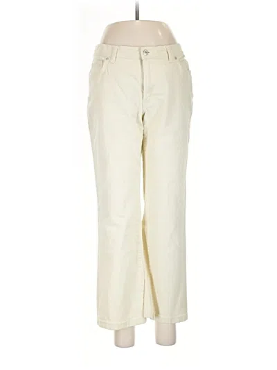 Pre-owned Lands' End Jeans In White
