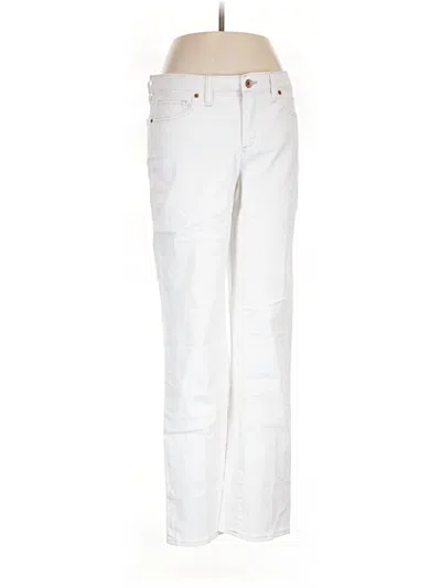 Pre-owned Lands' End Jeans In White