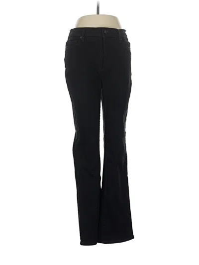 Pre-owned Lands' End Jeggings In Black