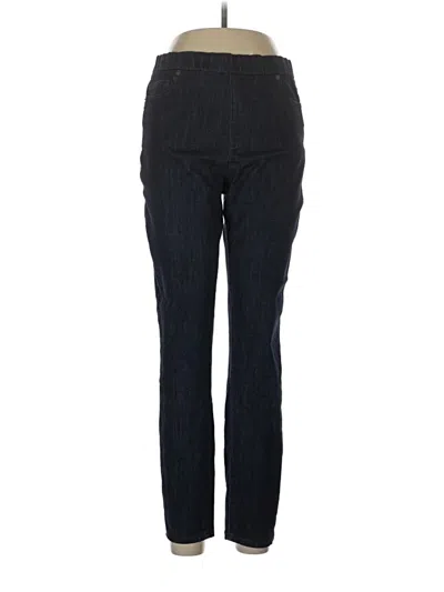Pre-owned Lands' End Jeggings In Black