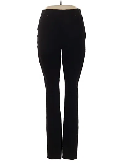 Pre-owned Lands' End Jeggings In Black