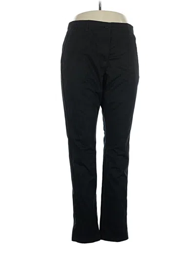 Pre-owned Lands' End Jeggings In Black