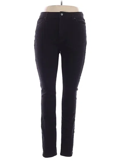 Pre-owned Lands' End Jeggings In Black