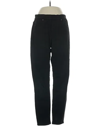 Pre-owned Lands' End Jeggings In Black