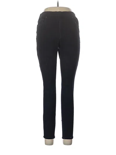 Pre-owned Lands' End Jeggings In Black