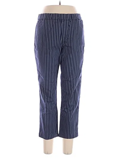 Pre-owned Lands' End Jeggings In Blue