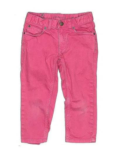 Pre-owned Lands' End Kids'  Jeggings In Pink