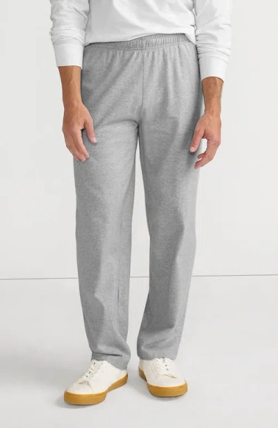 Lands' End Jersey Knit Pant In Gray
