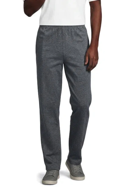 Lands' End Jersey Knit Pant In Gray