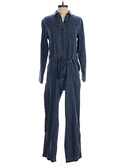 Pre-owned Lands' End Jumpsuit In Blue