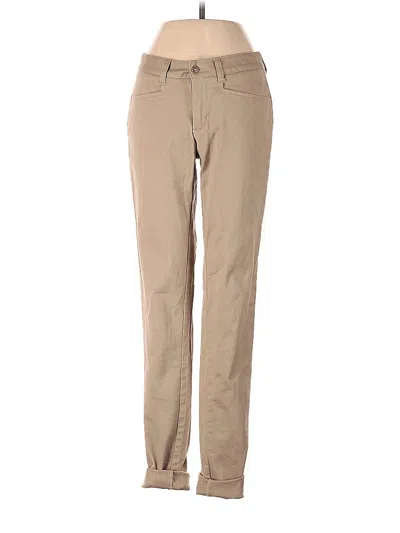 Pre-owned Lands' End Khaki Pant In Brown