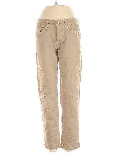 Pre-owned Lands' End Khaki Pant In Brown