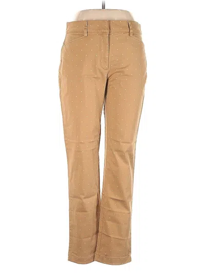 Pre-owned Lands' End Khaki Pant In Brown