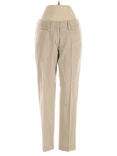 Pre-owned Lands' End Khaki Pant In Tan