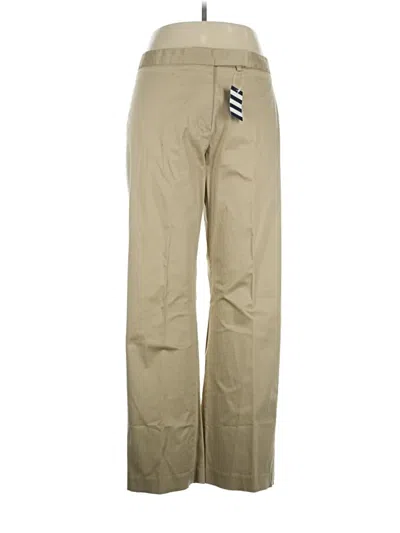 Pre-owned Lands' End Khaki Pant In Tan