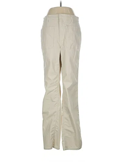 Pre-owned Lands' End Khaki Pant In Tan