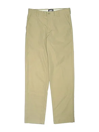 Pre-owned Lands' End Kids'  Khaki Pant In Tan