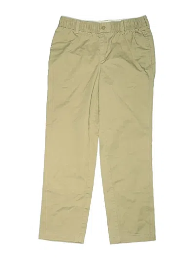 Pre-owned Lands' End Kids'  Khaki Pant In Tan